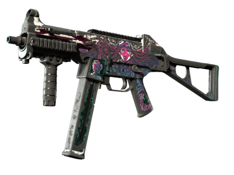 StatTrak™ UMP-45 | Neo-Noir (Battle-scarred)