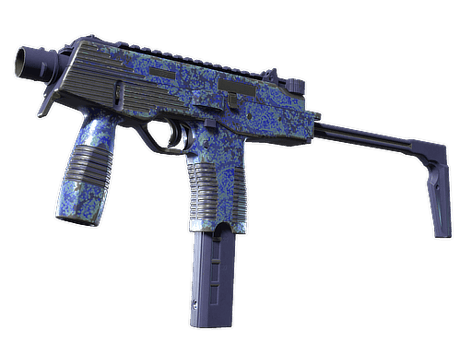 MP9 | Cobalt Paisley (Well-worn)