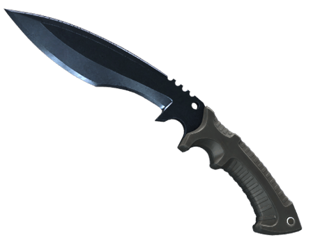 ★ StatTrak™ 쿠크리 칼 | 푸른 강철 (꽤 닳은)