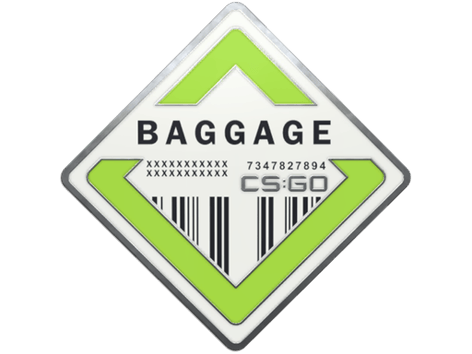 Anstecknadel: | Baggage