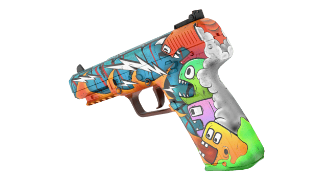 Preview image 3 of Five-SeveN | Angry Mob (Original de Fábrica)