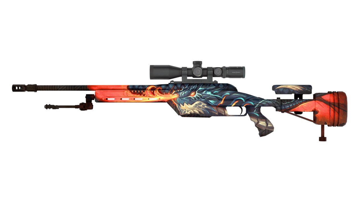 Preview image 1 of SSG 08 | Dragonfire (Factory New)