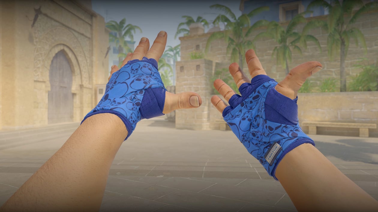 Preview image 3 of ★ Hand Wraps | Cobalt Skulls (Factory New)