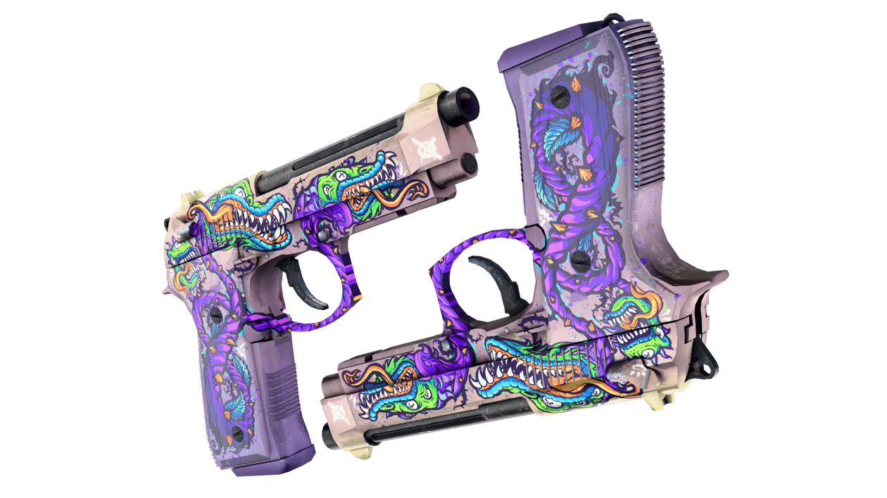 Preview image 3 of Dual Berettas | Etobur Bitki (Fabrikadan Yeni Çıkmış)