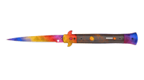 Stiletto Knife | Marble Fade
