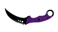 Talon Knife | Ultraviolet image