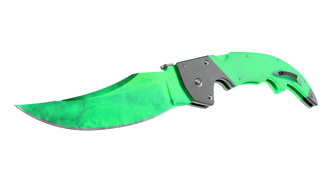 Preview image 2 of ★ Falchion-Messer | Gamma Doppler Smaragd (Fabrikneu)