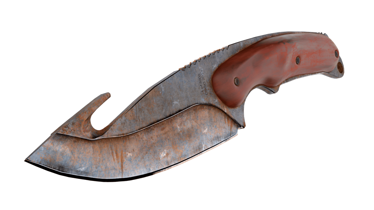 Preview image 2 of ★ ガットナイフ | Rust Coat (かなり摩耗)