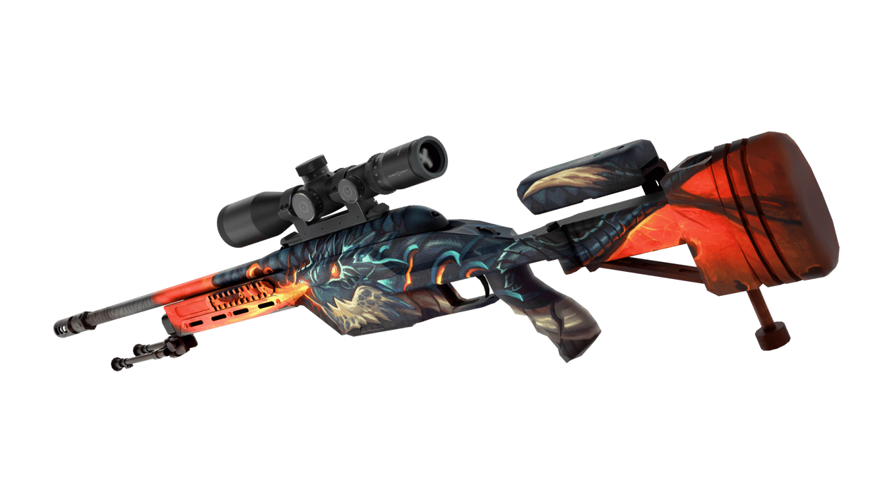 Preview image 5 of SSG 08 | Dragonfire (Factory New)