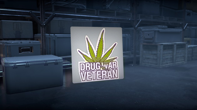 Preview image 2 of Sticker | Drug War Veteran