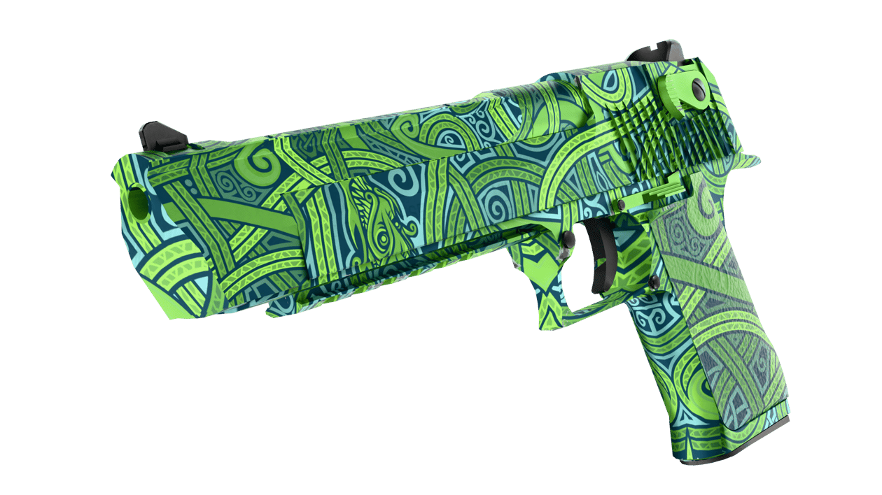 Preview image 2 of Desert Eagle | Zümrüt Jörmungandr (Fabrikadan Yeni Çıkmış)