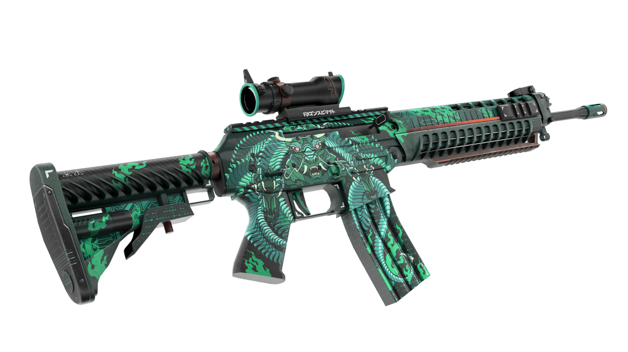 Preview image 4 of SG 553 | Dragon Tech (未使用)