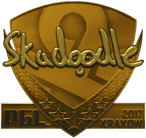 Sticker | Skadoodle (Gold) | Krakow 2017 Sticker | Skadoodle (Gold) | Krakow 2017 image