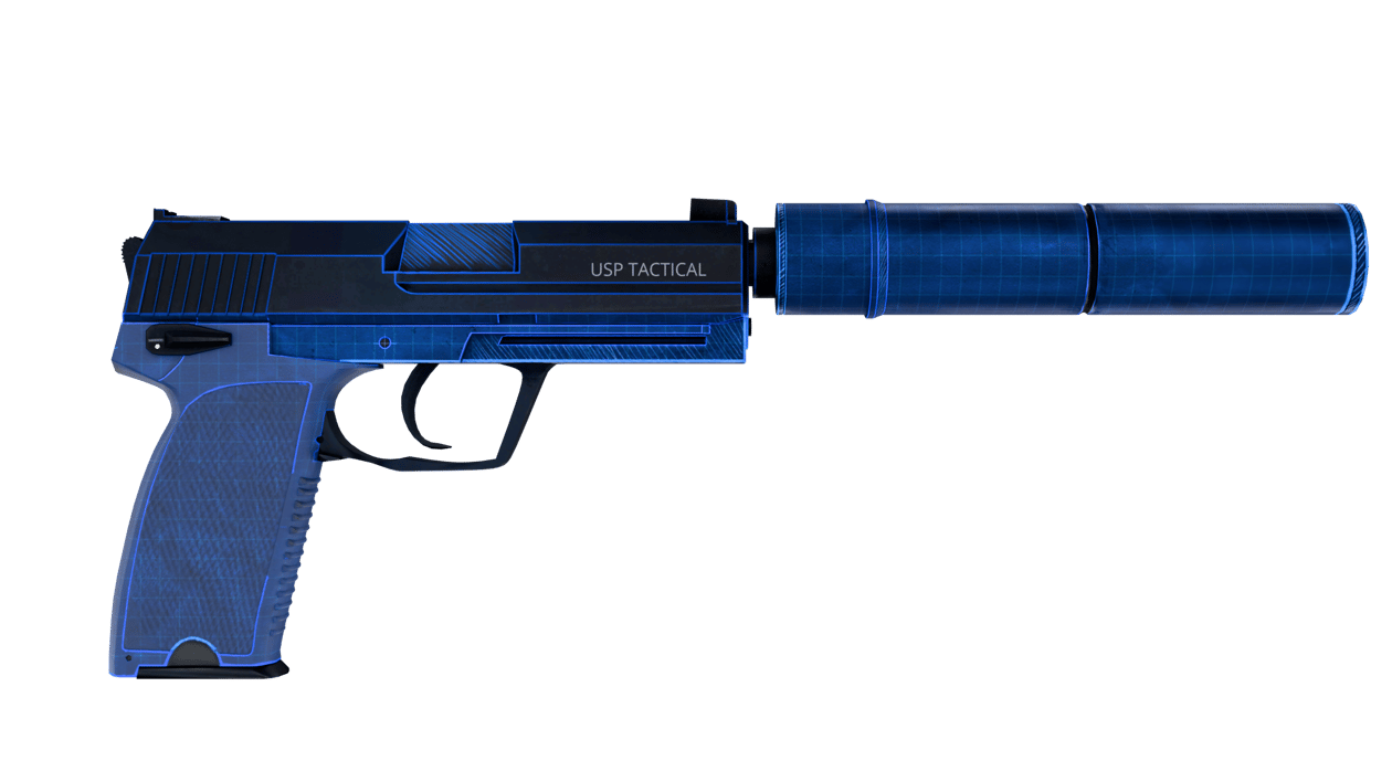 Preview image 1 of USP-S | Blueprint (ใหม่จากโรงงาน)