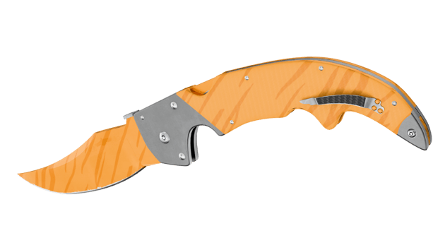 Preview image 3 of ★ Coltello falchion | Tiger Tooth (Nuovo di fabbrica)