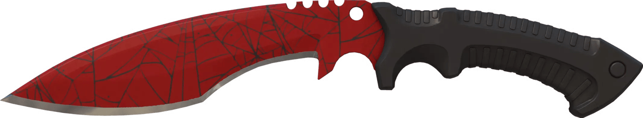 Preview image 2 of ★ Coltello Kukri | Crimson Web (Nuovo di fabbrica)