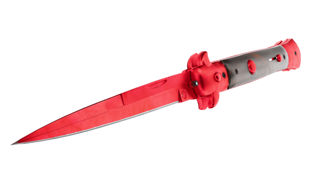 StatTrak™ Faca Stiletto (★) | Doppler Rubi (Factory new)