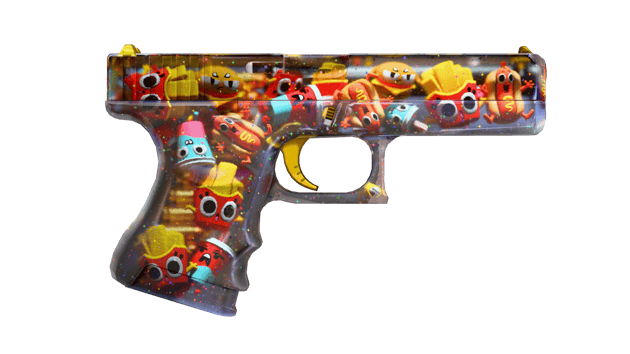 Glock-18 | Snack Attack (ใหม่จากโรงงาน)