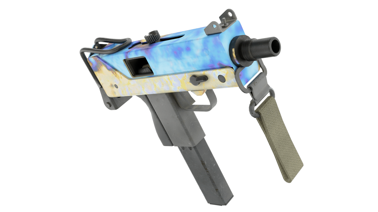 Preview image 5 of MAC-10 | Case Hardened (Original de Fábrica)