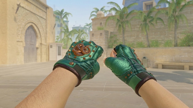 Preview image 3 of ★ Broken Fang Gloves | Jade (Factory New)