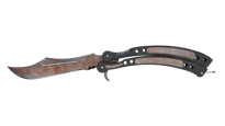 Butterfly Knife | Rust Coat image