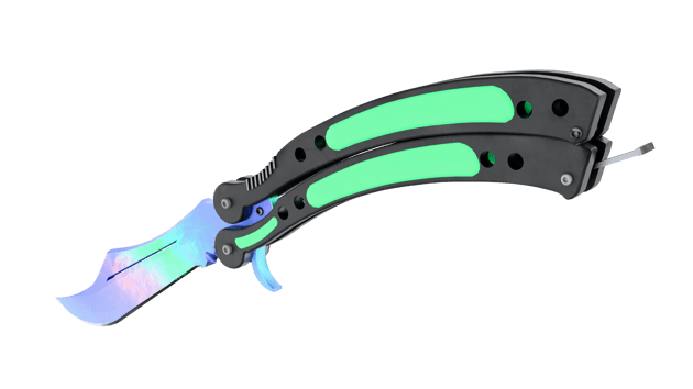 StatTrak™ Canivete Borboleta (★) | Fase 1 Gamma Doppler (Factory new)