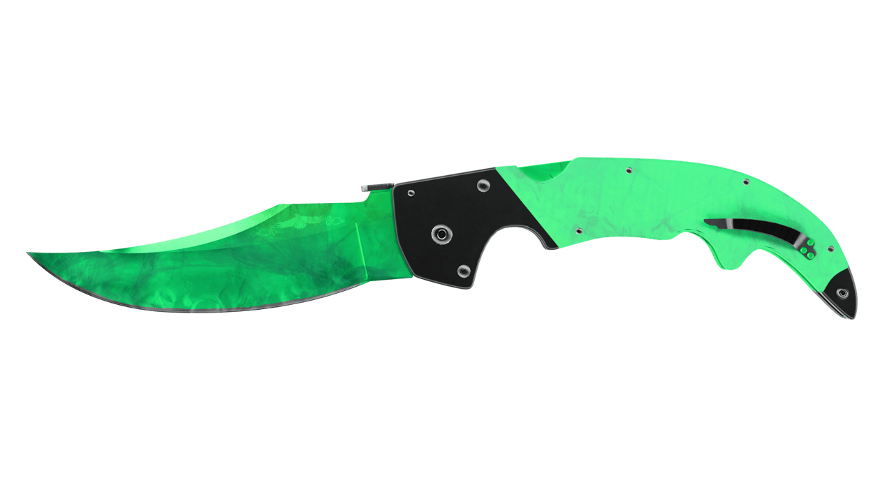 Preview image 1 of ★ Falchion-Messer | Gamma Doppler Smaragd (Fabrikneu)