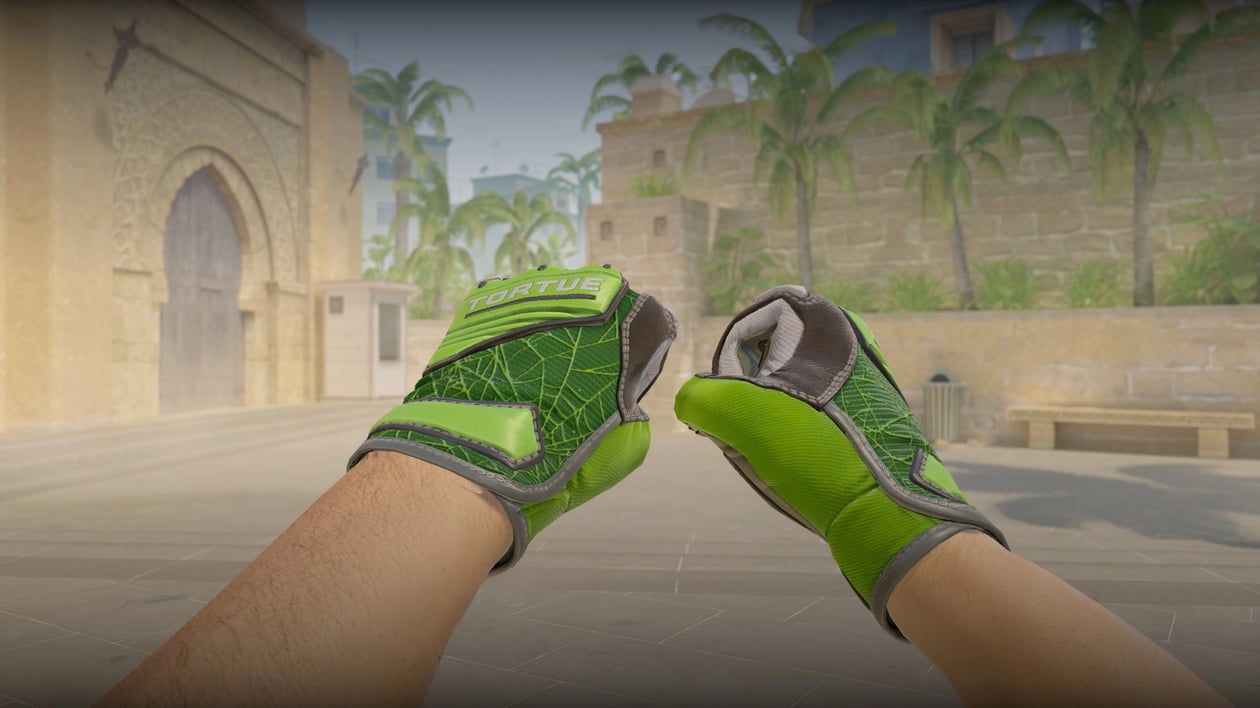 Preview image 3 of ★ Guantes de especialista | Telaraña esmeralda (Recién fabricado)