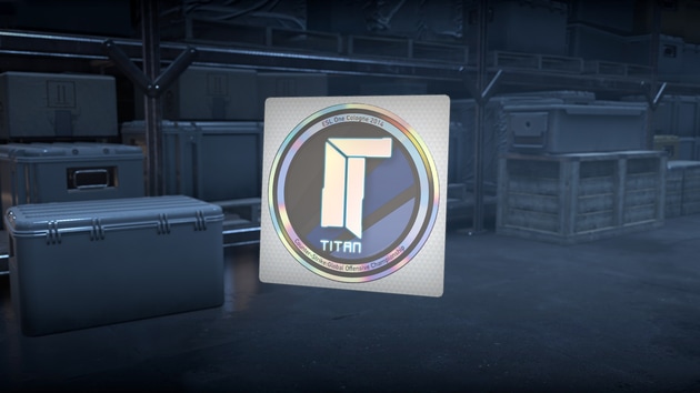 Preview image 2 of Sticker | Titan (Olografico) | Cologne 2014