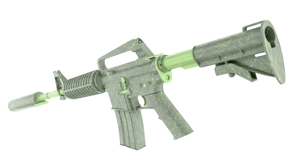 Preview image 3 of M4A1-S | Moss Quartz (未使用)