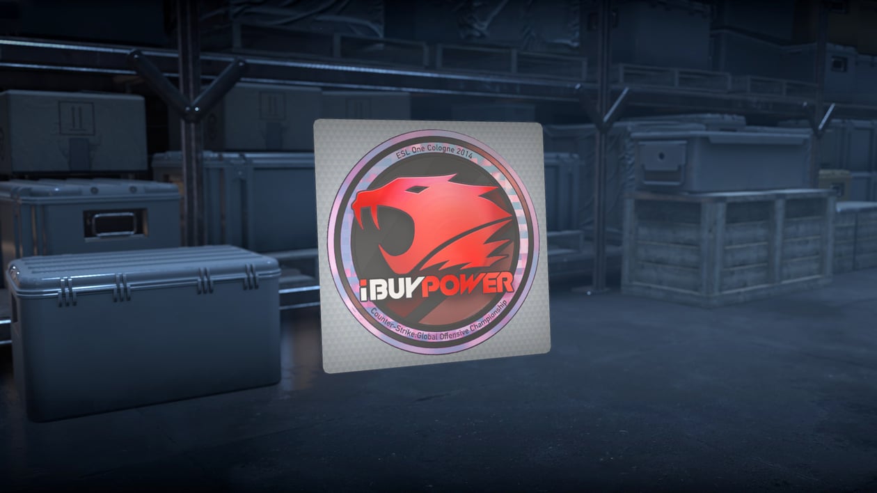 Preview image 3 of Sticker | iBUYPOWER (holograficzna) | Kolonia 2014