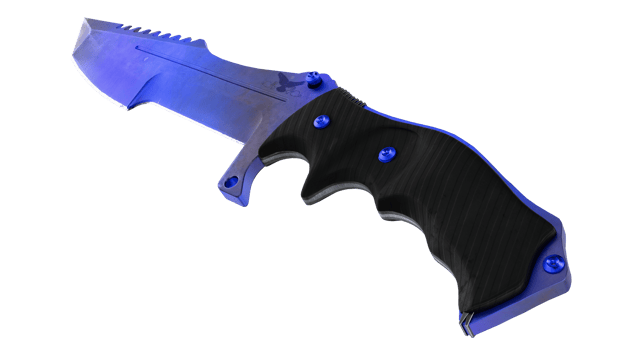 Preview image 5 of Faca do Caçador (★) | Doppler Safira (Factory new)
