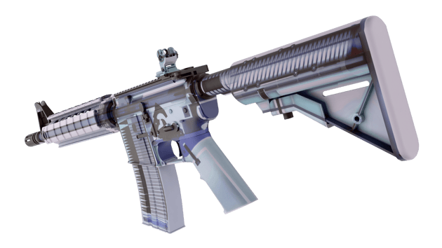 Preview image 3 of M4A4 | X 射线 (崭新出厂)