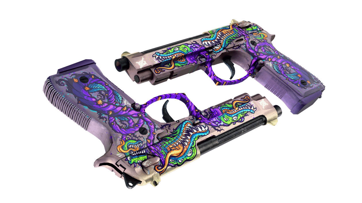 Preview image 4 of Dual Berettas | Etobur Bitki (Fabrikadan Yeni Çıkmış)