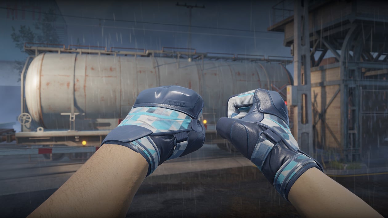 Preview image 4 of ★ Moto Gloves | Cool Mint (Factory New)