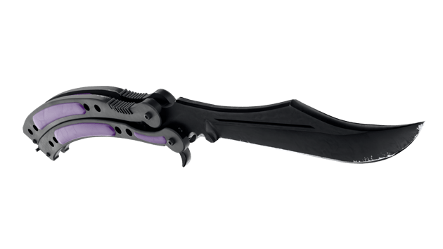 Preview image 5 of ★ Cuchillo Mariposa | Ultravioleta (Recién fabricado)