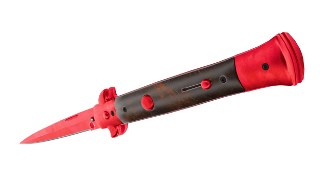 StatTrak™ Faca Stiletto (★) | Doppler Rubi (Factory new)