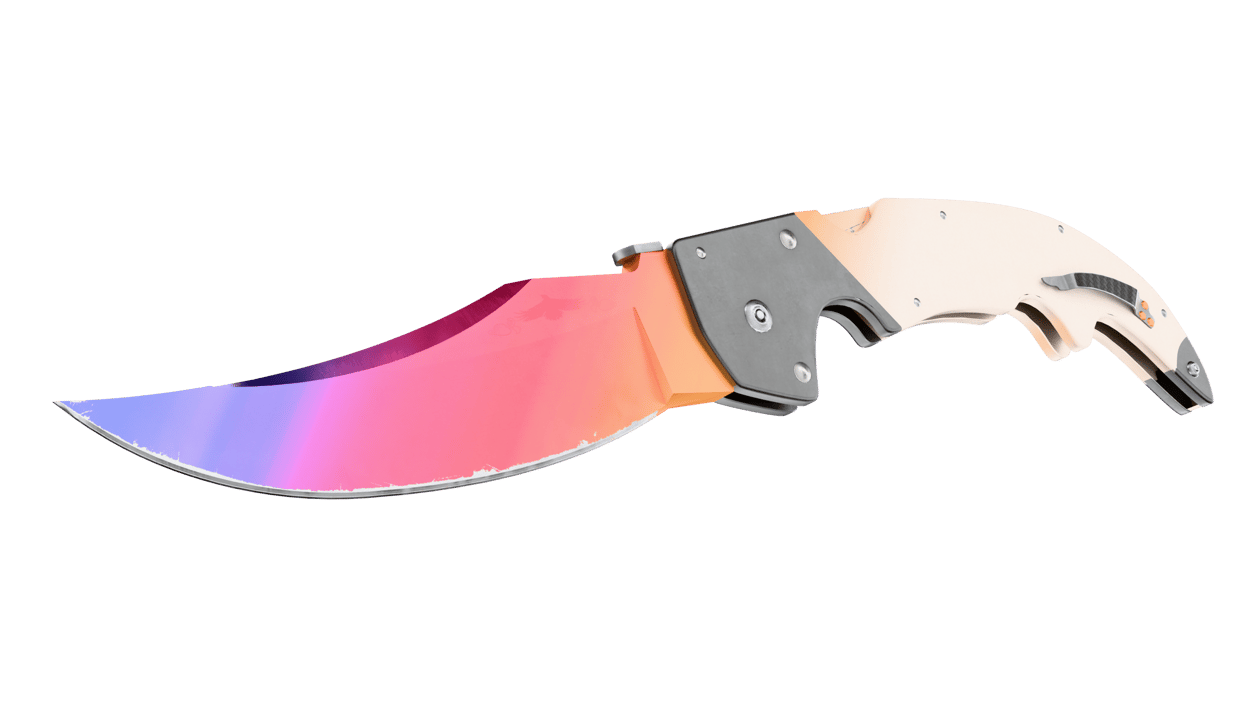 Preview image 2 of ★ Faca Falchion | Fade (Original de Fábrica)