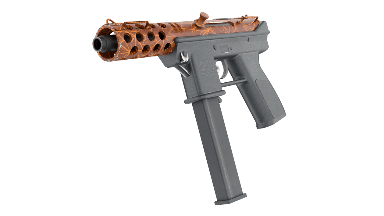 Preview image 2 of Tec-9 | 붉은 수정 (막 출고된)