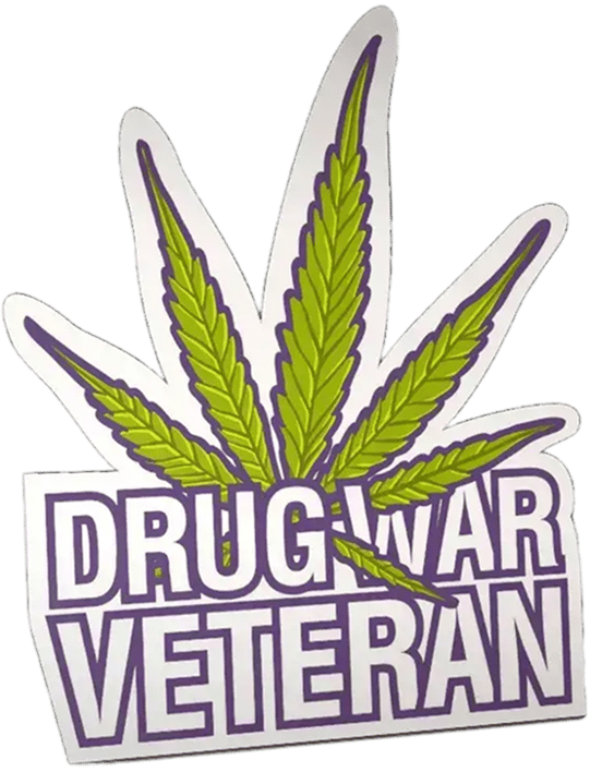 Preview image 1 of Sticker | Drug War Veteran