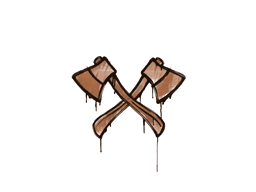 กราฟฟิตี้แบบปิดผนึก | X-Axes (ส้มเสือ)