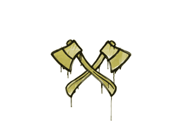 Sealed Graffiti | X-Axes (Tracer Yellow)