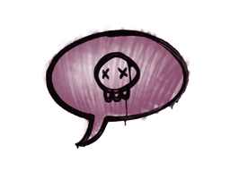 Graffito sigillato | Sentenza di morte (Rosa principessa)