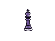 Versiegeltes Graffito | Chess King (Monsterviolett) image