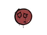 密封的塗鴉 | 擔憂 (血紅) image