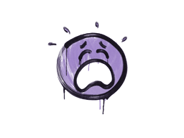 密封的塗鴉 | QQ (暴力紫) image