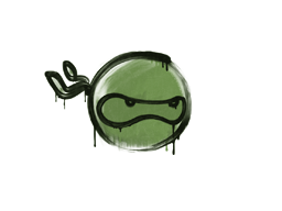 Grafite Lacrado | Ninja (Verde batalha)