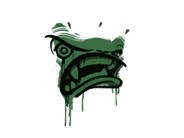 Grafiti precintado | Modo furia (verde jungla) image