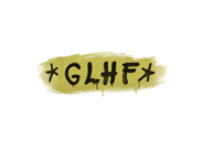 Grafite Lacrado | GLHF (Amarelo explosivo) Grafite Lacrado | GLHF (Amarelo explosivo) image