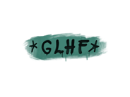 Mühürlü Grafiti | GLHF (Kaplumbağa Yeşili) Mühürlü Grafiti | GLHF (Kaplumbağa Yeşili) image